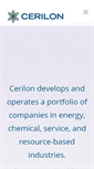 Mobile Screenshot of cerilon.com